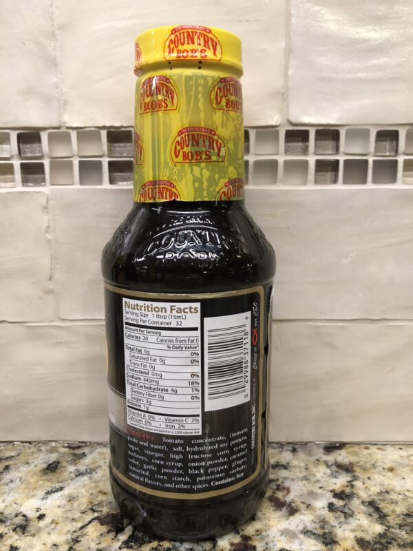 3 Bottles Country Bob’s Marinade 18 oz Sauce BBQ Beef Pork Chicken Fish ...