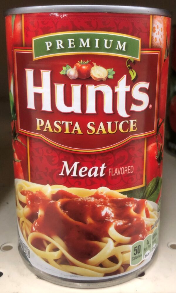 3 Cans Hunts Meat Flavored Spaghetti Pasta Sauce 100 Natural Tomato 24 Oz Jt Outfitters 9013