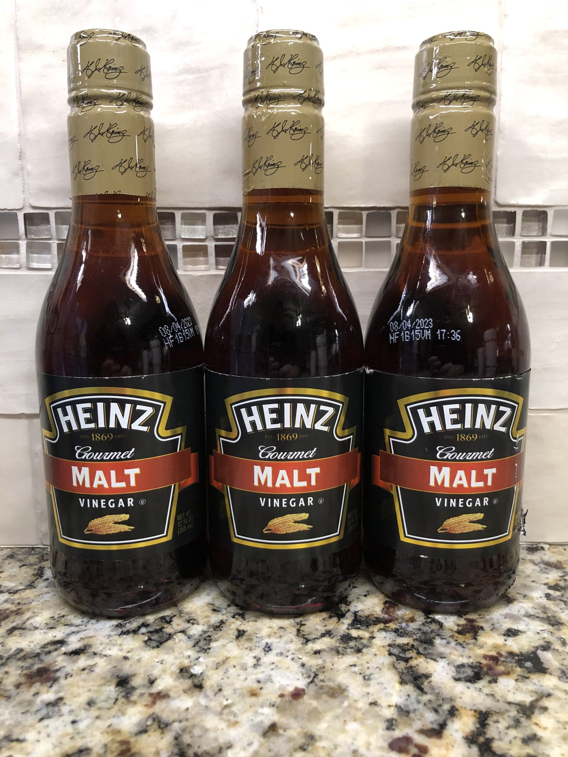 Heinz Gourmet English Style Malt Vinegar 128 oz (1 Gallon)