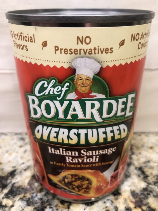 6 Cans Chef Boyardee Overstuffed Italian Sausage Ravioli Pasta 15 Oz Jt Outfitters 6916