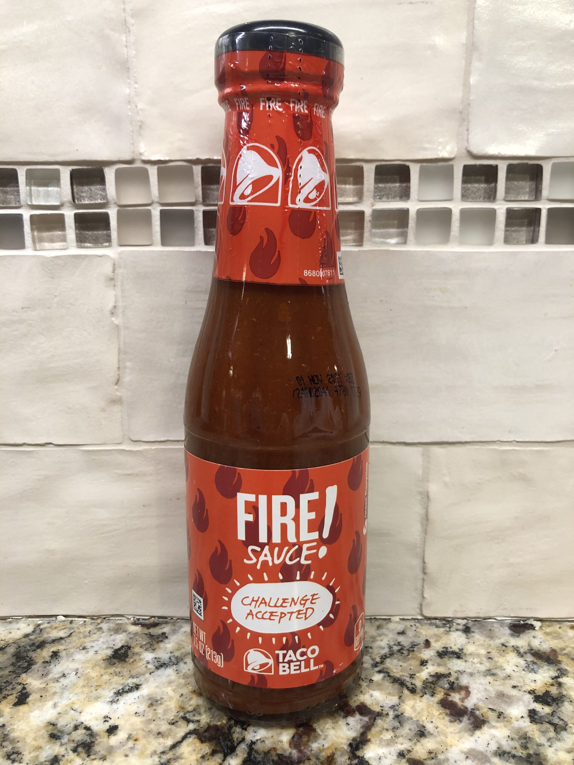 Taco Bell Fire Sauce Challenge Accepted a Kick of Spicy Hot Sauce