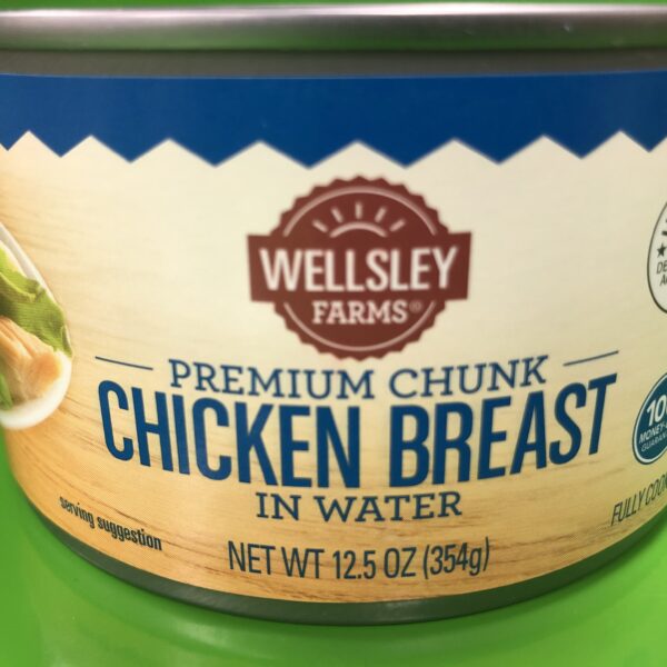 6 CANS Wellsley Farms Premium Chunk Chicken Breast In Water Salad Pie ...