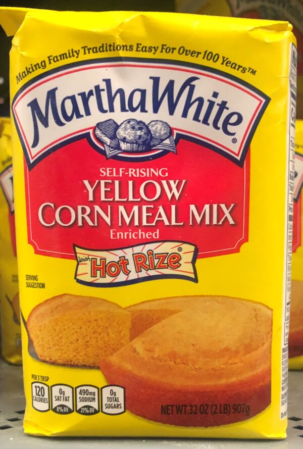 2 BAGS Martha White Corn Meal Yellow Mix Flour 2 lb Bag Hot Rize – JT ...