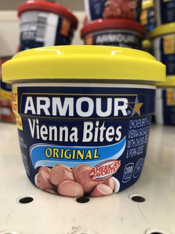 6 Cans Armour Star Original Vienna Bites Sausage Meat 7 25 Oz Wiener