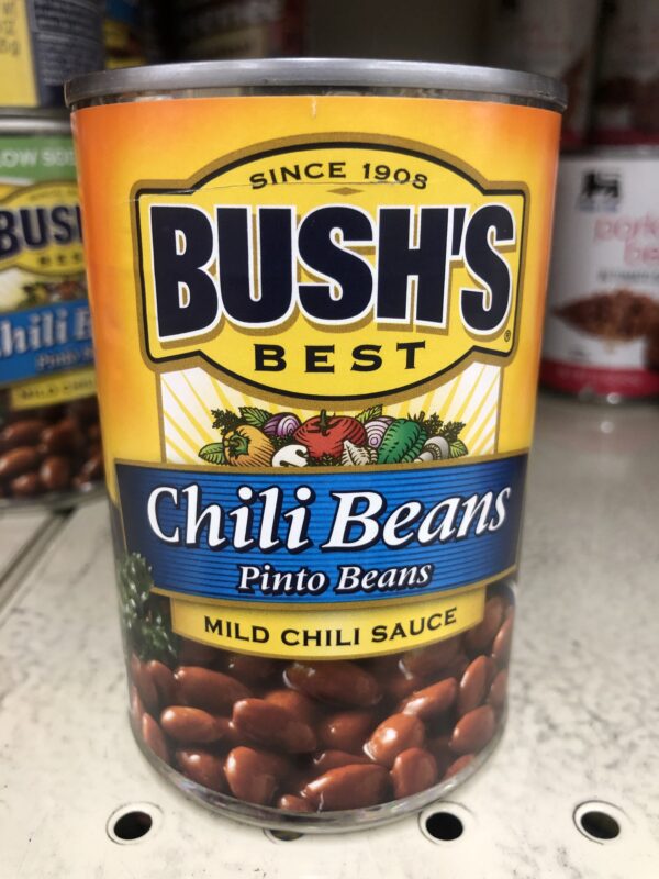 6 CANS Bush’s Best Pinto Beans in Mild Chili Sauce 16 oz Can Bushs – JT ...