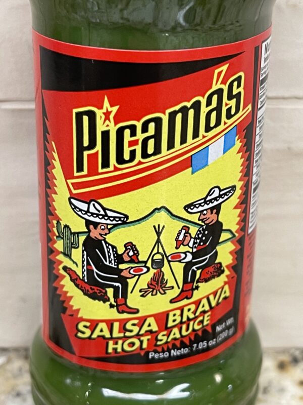 4 BOTTLES Picamas Verde Hot Sauce Salsa Brava 7.05 Oz Green Pepper – JT ...