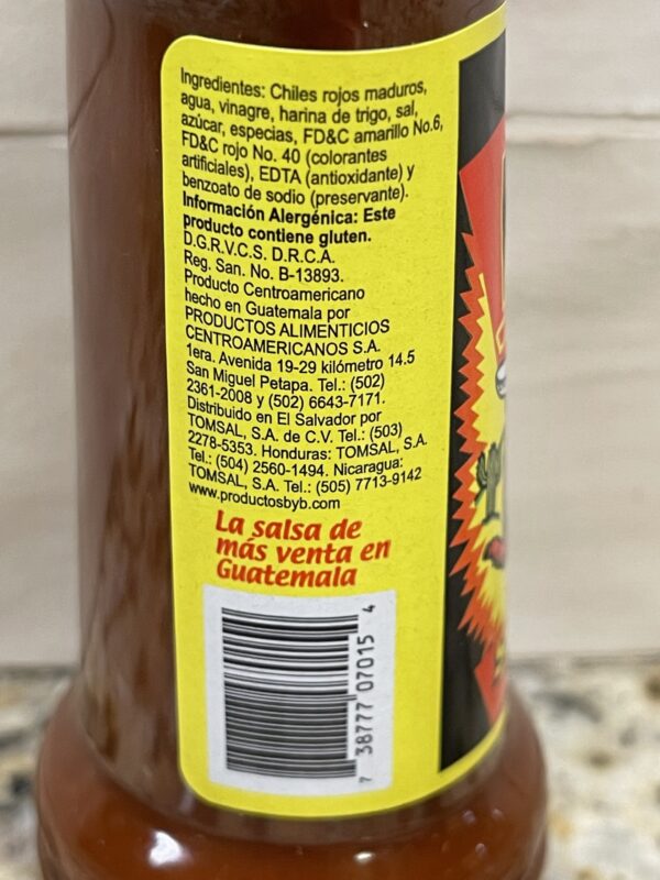 4 BOTTLES Picamas Rojo Hot Sauce Salsa Brava 7.05 Oz Red Pepper – JT ...