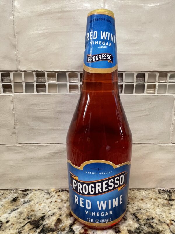 3 Bottles Progresso Gourmet Red Wine Vinegar 12 Oz Marinade Salad