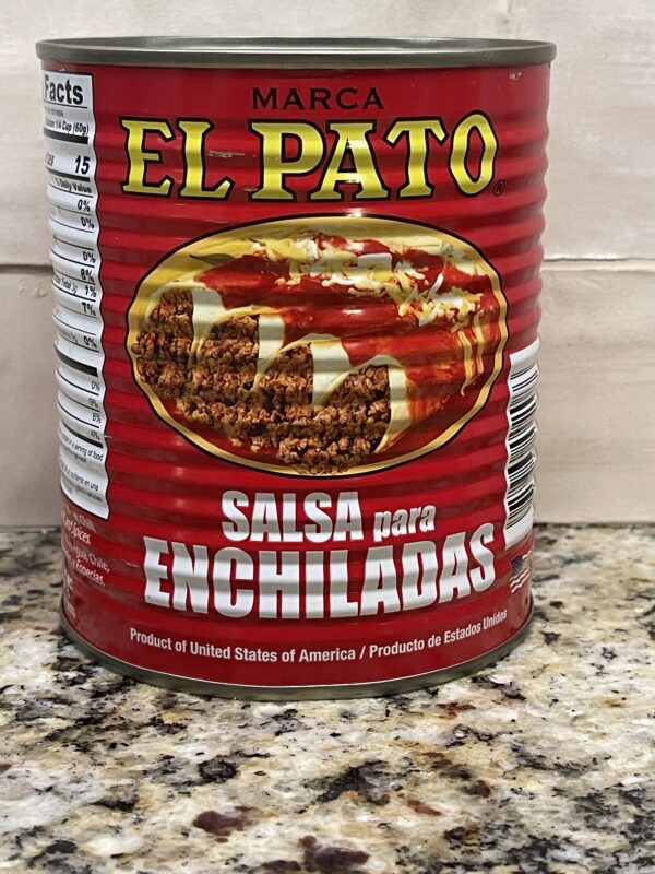 2 LARGE CANS El Pato Red Chile Enchilada Sauce 28 oz Tamale – JT Outfitters