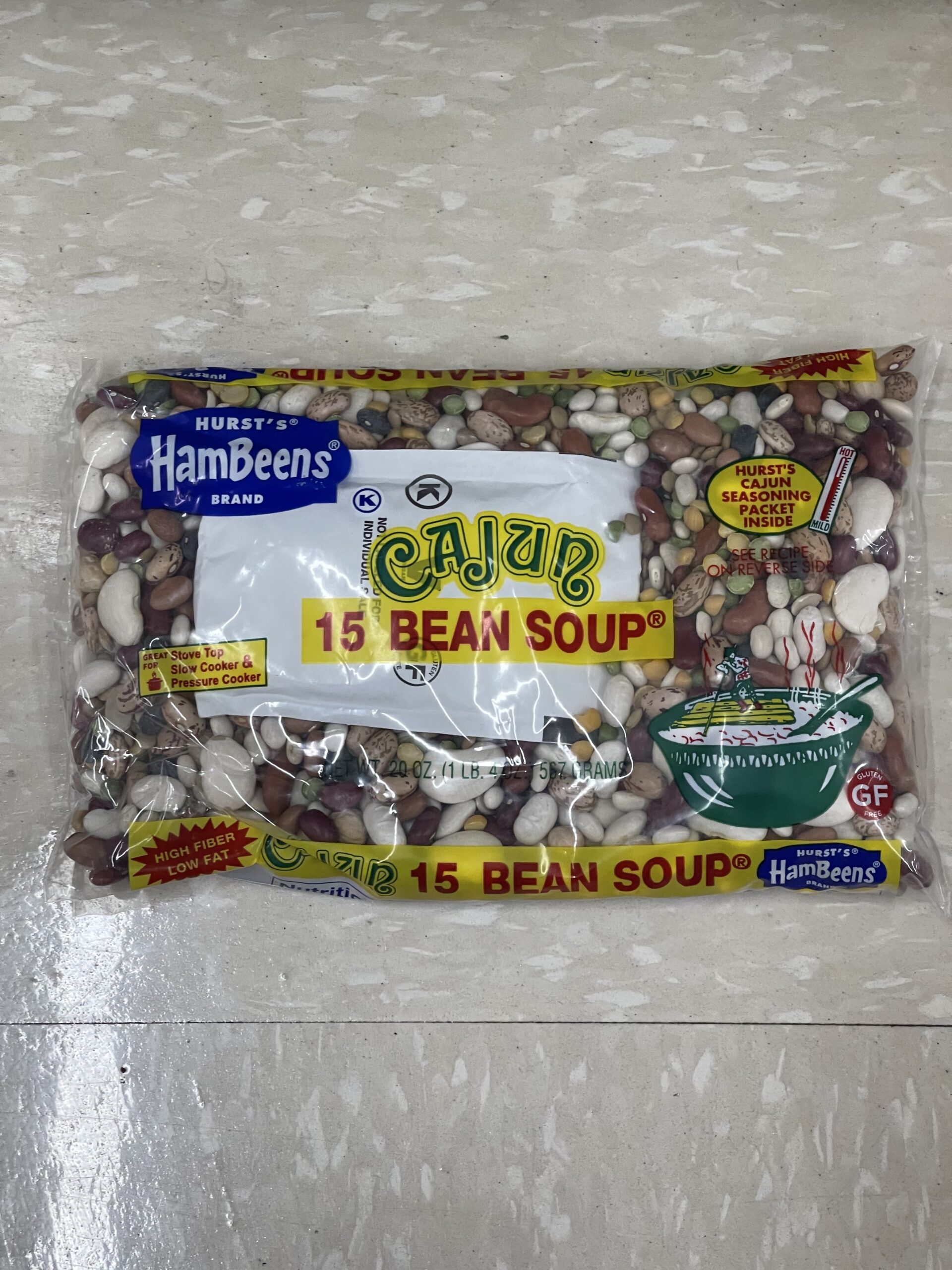 2 BAGS Hurst HamBeens Dried CAJUN 15 Bean Soup 20 Oz Bag – JT Outfitters