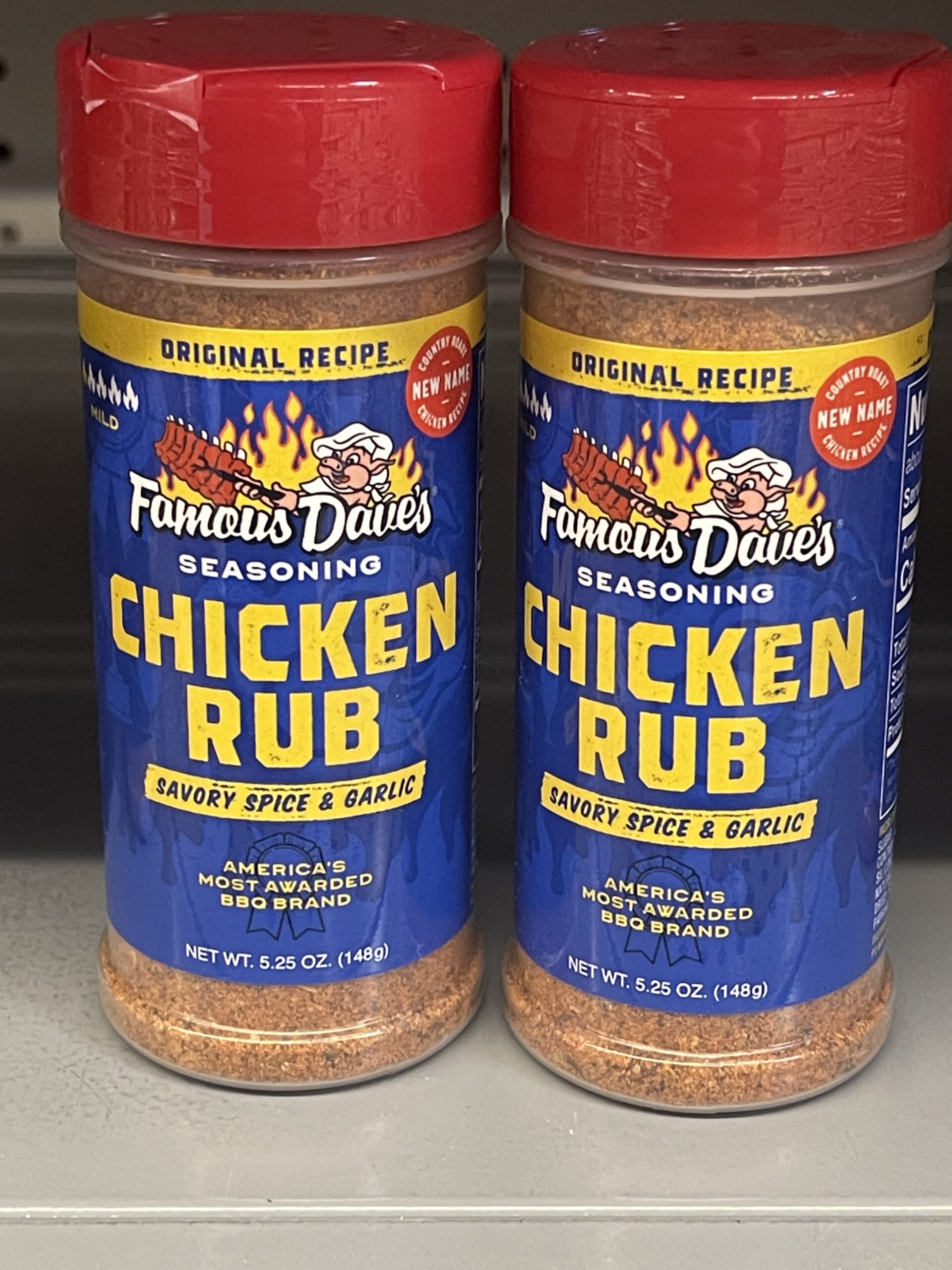 Famous Dave's® Original Recipe Chicken Rub Seasoning, 5.25 oz - Jay C Food  Stores