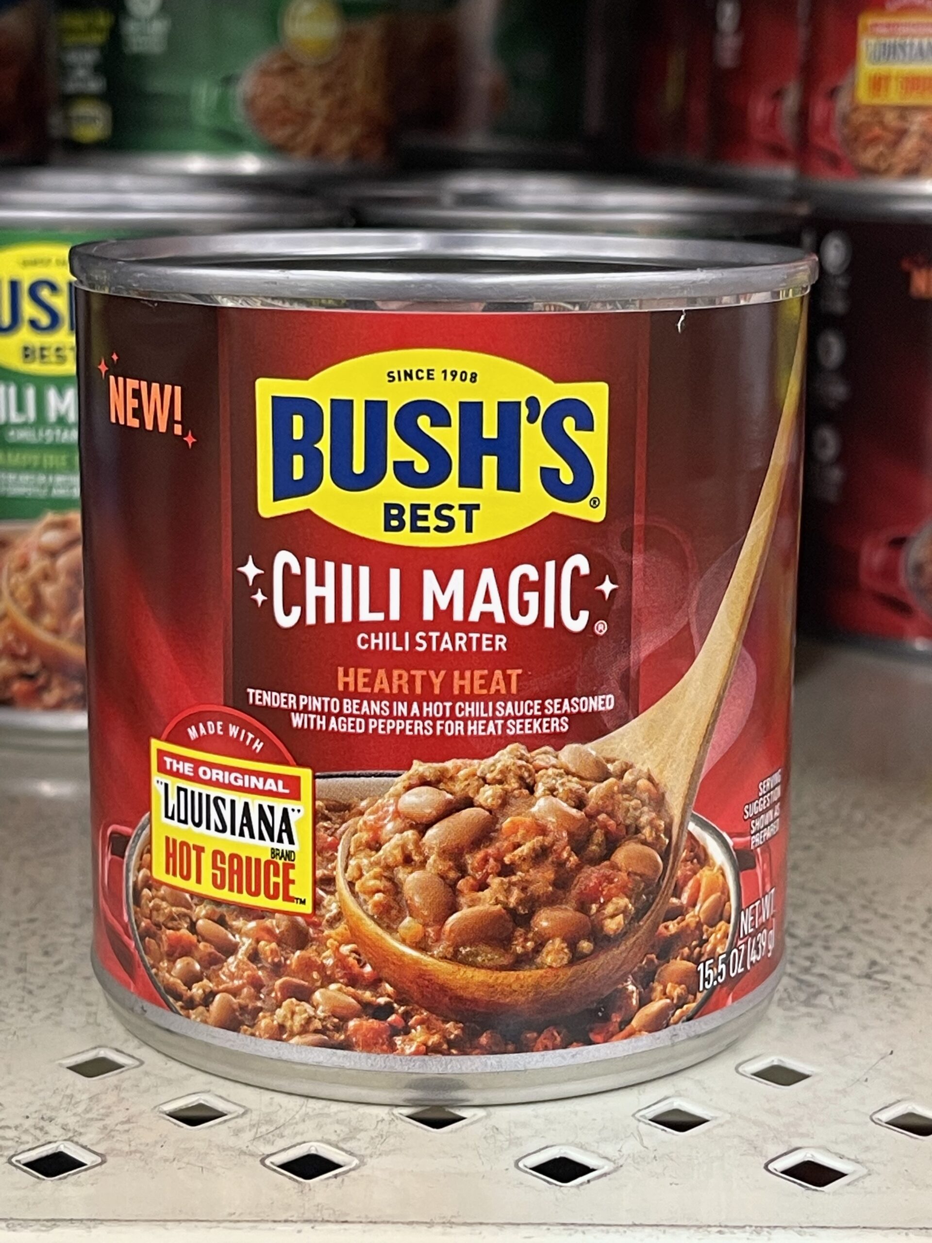 Bush's Best Chili Magic Hearty Heat Chili Starter (15.5 oz) Delivery -  DoorDash