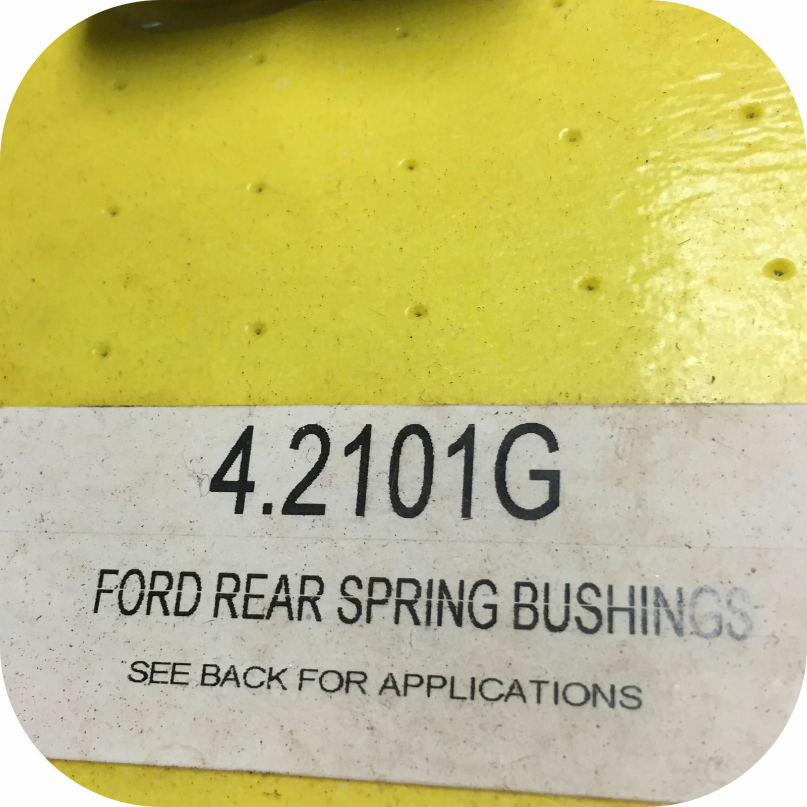 Rear Leaf Spring Poly Bushings for 196473 Ford Mustang Energy